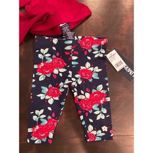 Limited Too 2-Pack Girls Yummy Knit Legging Pants NWT Baby Size 3-6M